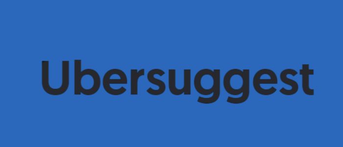 Ubersuggest Tool